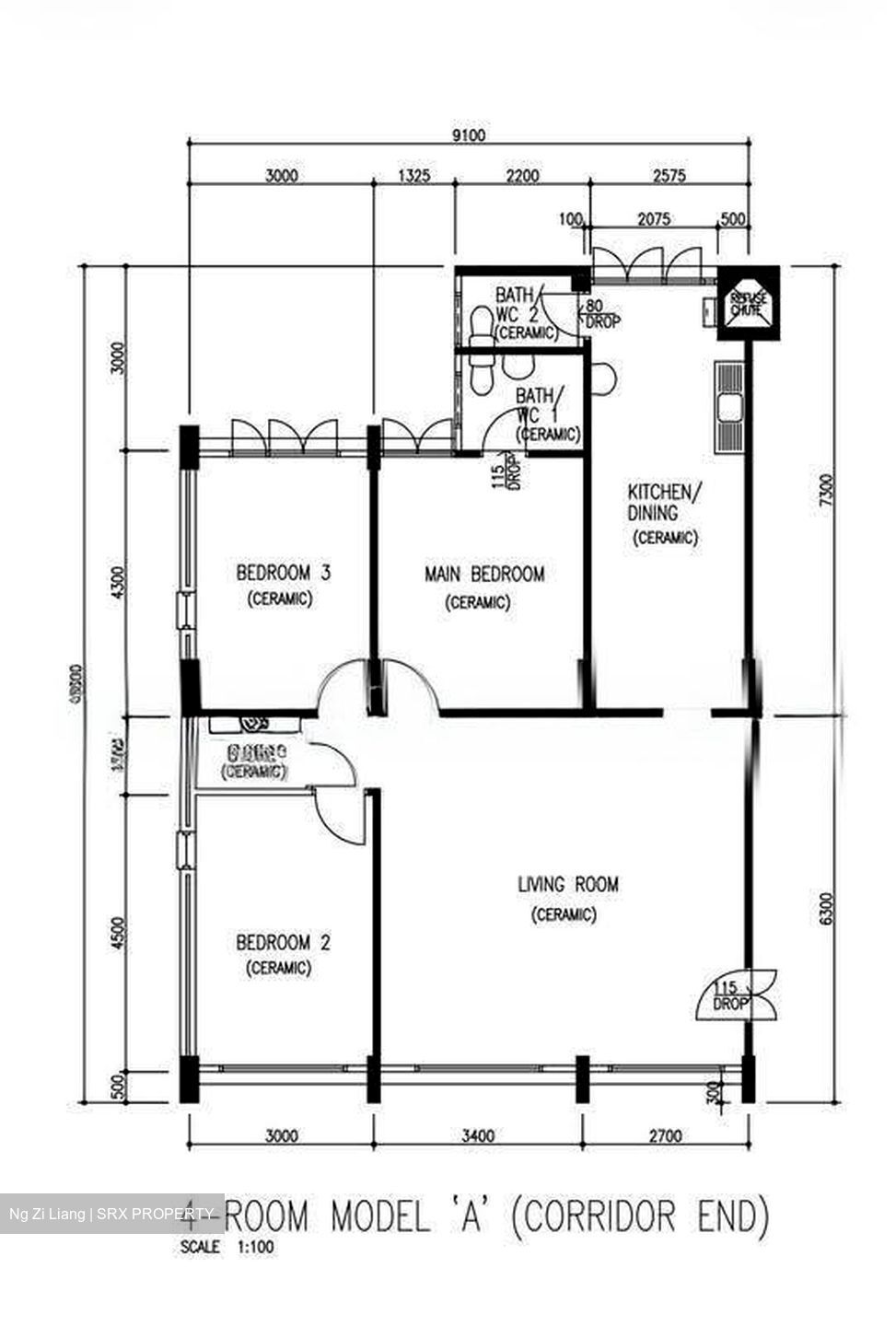 Blk 609 Yishun Street 61 (Yishun), HDB 4 Rooms #614696071